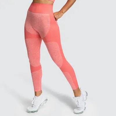 Women nylon gym wear fitness seamless sport yoga sets - Allen-Fitness