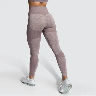 Women nylon gym wear fitness seamless sport yoga sets - Allen-Fitness