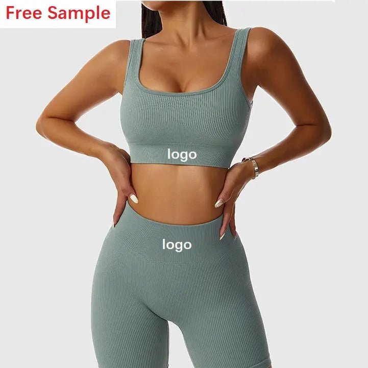 Women workout pants suit sports apparel, women & yoga clothing, and home wear clothes. Activewear seamless yoga gym fitness set - Allen-Fitness