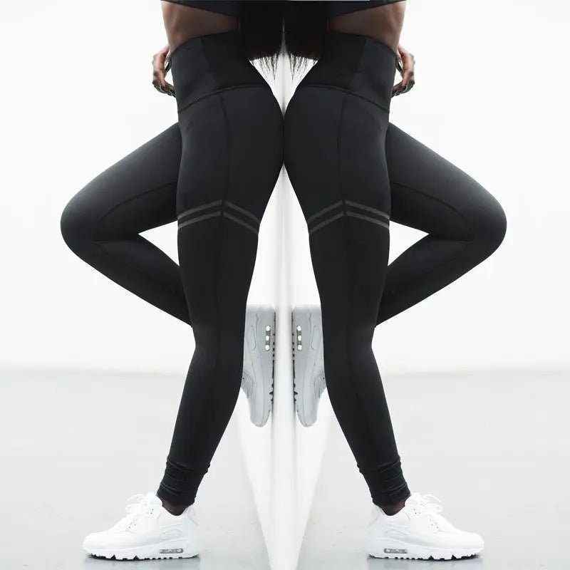 Womens custom gym fitness yoga pants bulk femme cheap leggings - Allen-Fitness