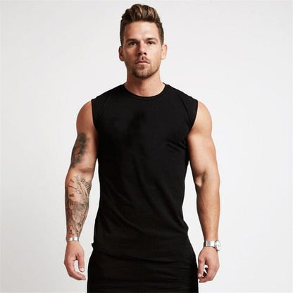 Compression Gym Tank Top for Men - Allen Fitness