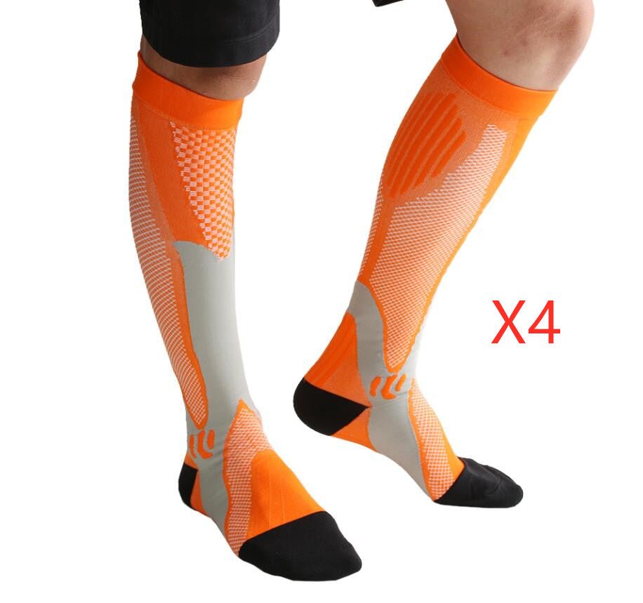 Compression Socks For Men & Women Best Graduated Athletic Fit For Running Flight Travel Boost Stamina Circulation&Recovery Socks - Allen - Fitness