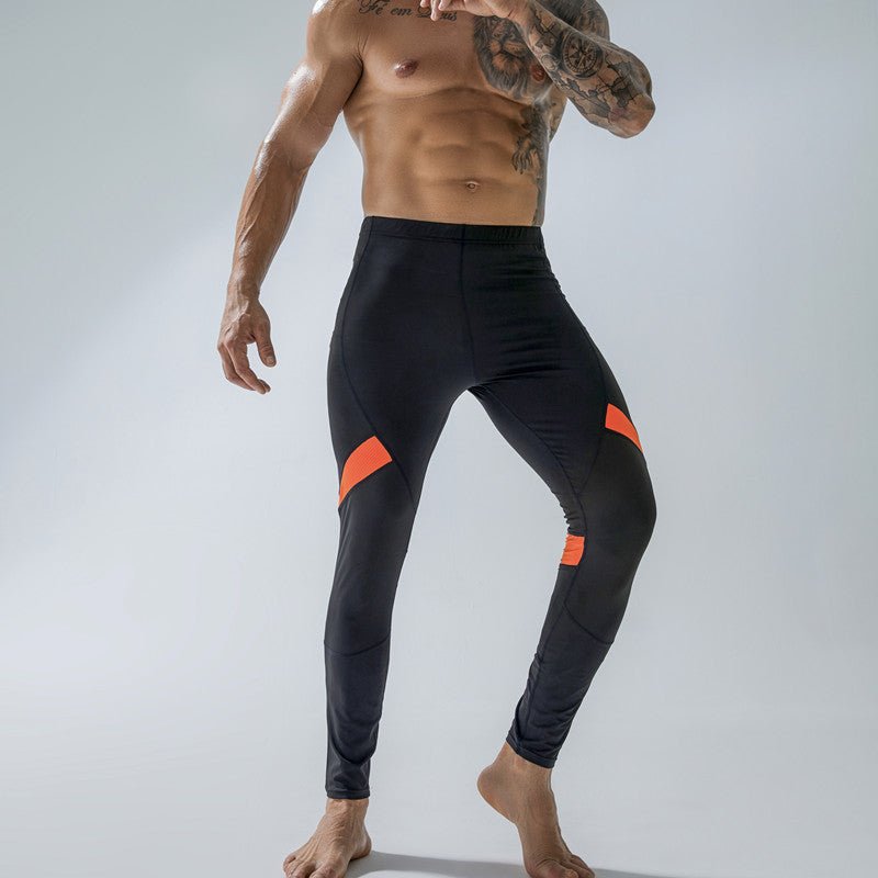 Enhance the product title: Mesh Breathable Men's Sports Leggings for Comfortable and Dynamic Workouts - Allen - Fitness