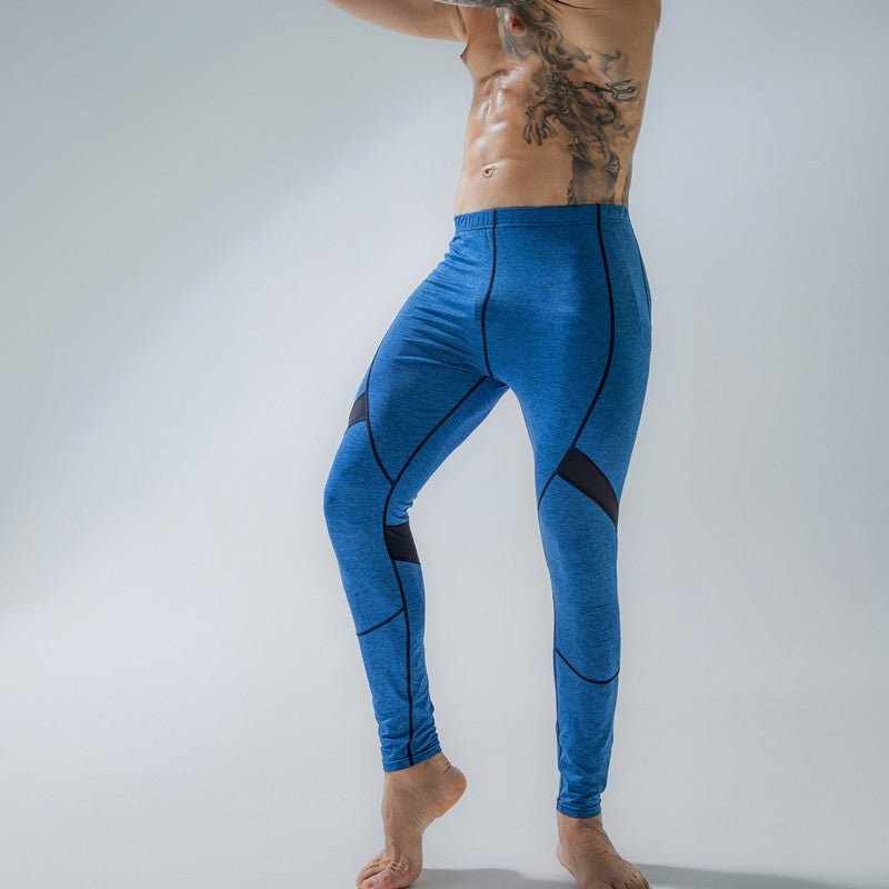 Enhance the product title: Mesh Breathable Men's Sports Leggings for Comfortable and Dynamic Workouts - Allen - Fitness