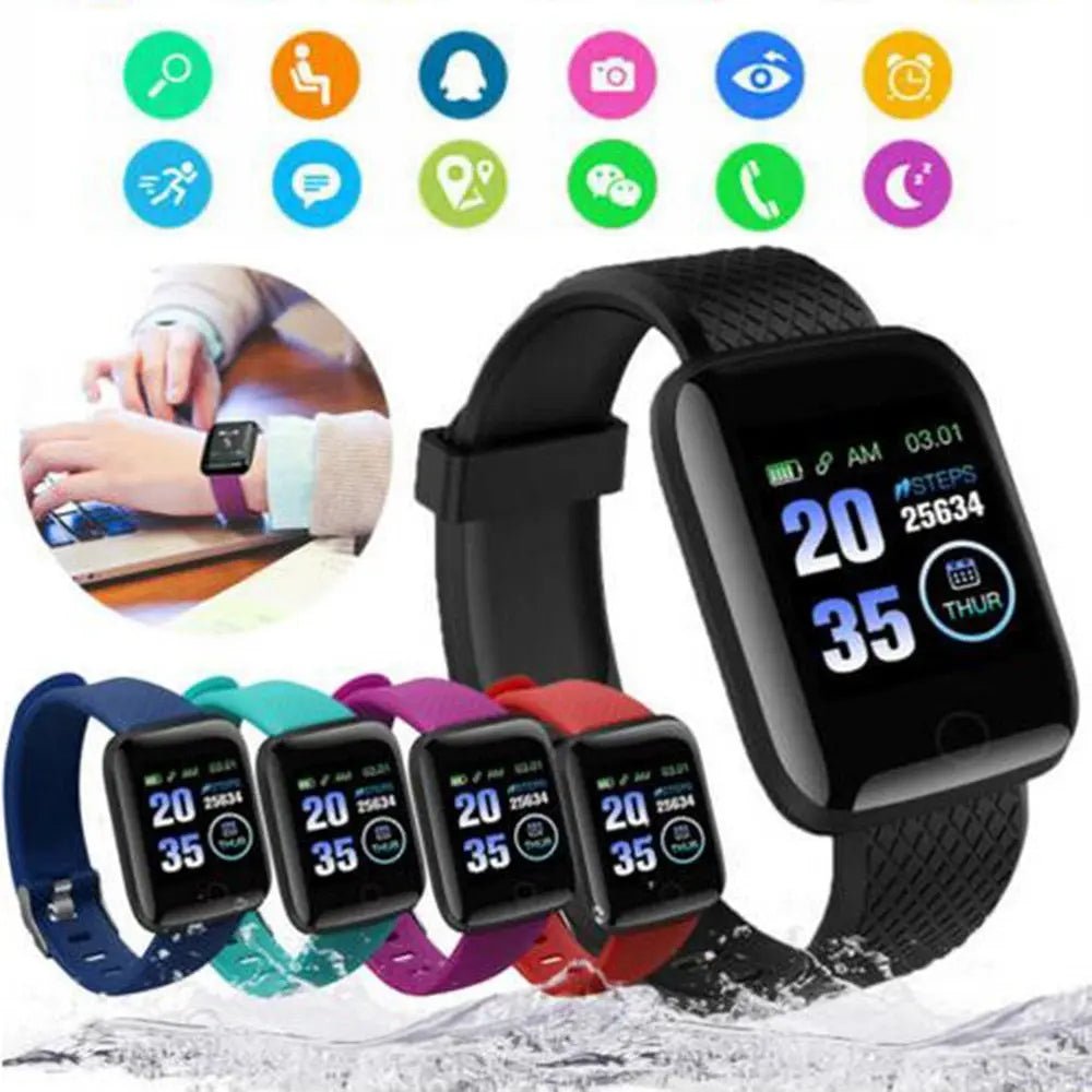 Fitness Smart Watch with Innovative Features & Stylish Design - Stay Connected & Track Workouts - Allen - Fitness