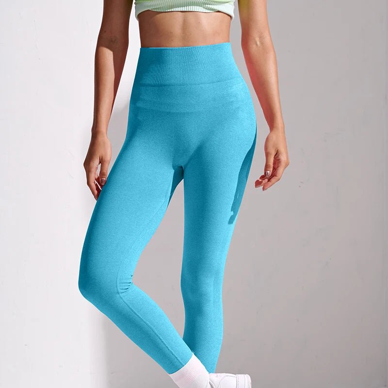 High Quality Tummy Control Fitness Yoga Wear High Waist Yoga Pants Sport Legging - Allen - Fitness