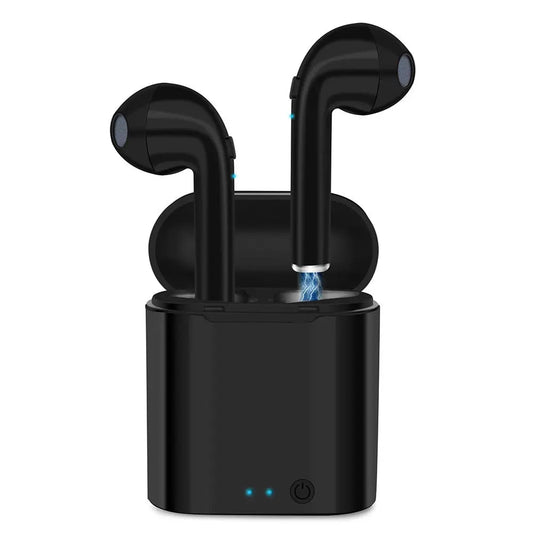 i7s tws Headphones Bluetooth 5.0 Earphones Wireless Headsets Stereo Bass Earbuds In - ear Sport Waterproof Headphone free shipping - Allen - Fitness