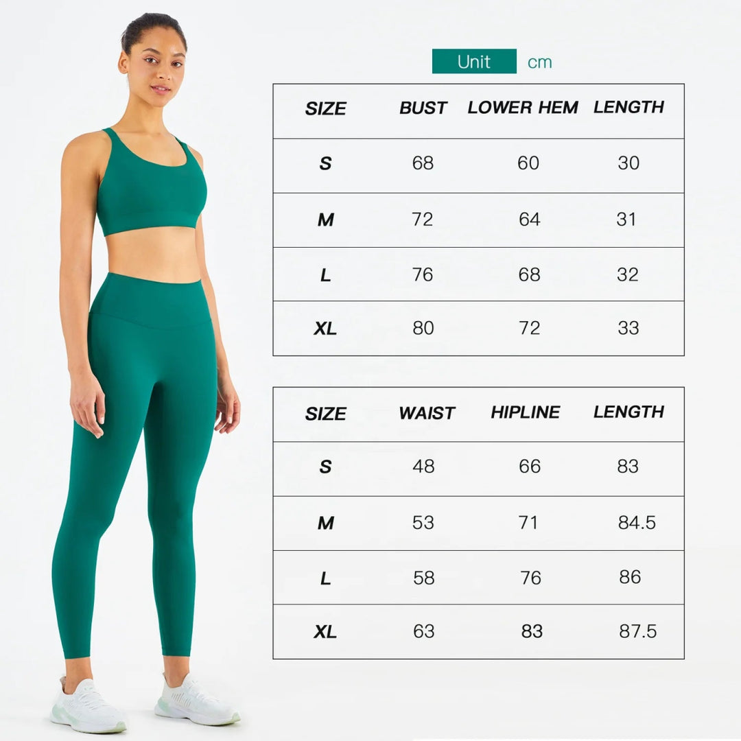 New Arrival Women Super Soft Yoga Pants Set Hollow Adjustable Buckle Fitness Bra - Allen - Fitness