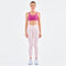 New Drop Yoga Outfit Women Sets in Buttery Soft Fabric with Ruched Sports Bra & High Waist Leggings - Allen - Fitness