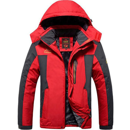 Plus Size Outdoor Winter Jacket For Men, Fleece Lined Padded, Waterproof & Warm Options Available - Allen - Fitness