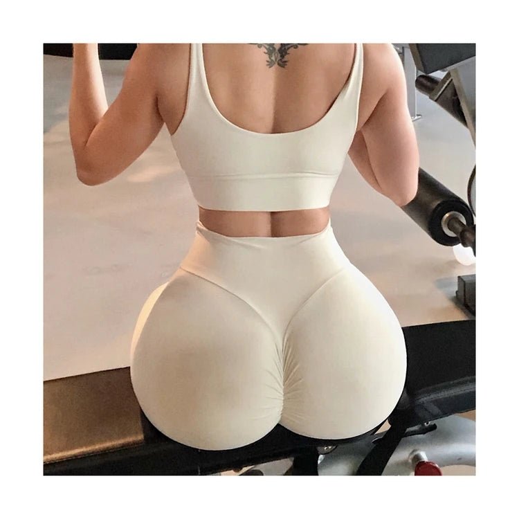 Scrunch Butt Lift Workout Leggings High Quality Naked - Feel Tummy Control Yoga Pant Female High Waist Gym V shape Leggings - Allen - Fitness
