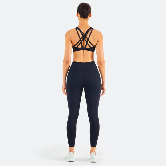 Women Yoga Set: High Waist Gym Bra & Sport Pants Set, MOQ: 1 Set, Fabric Options: Nylon/Spandex Blends | WX1433 - CK1427 - Allen - Fitness