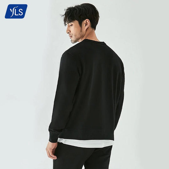 YLS Designer 360 GSM Hip Hop Sweatshirt | High Quality Men's Sweatshirts - Allen - Fitness