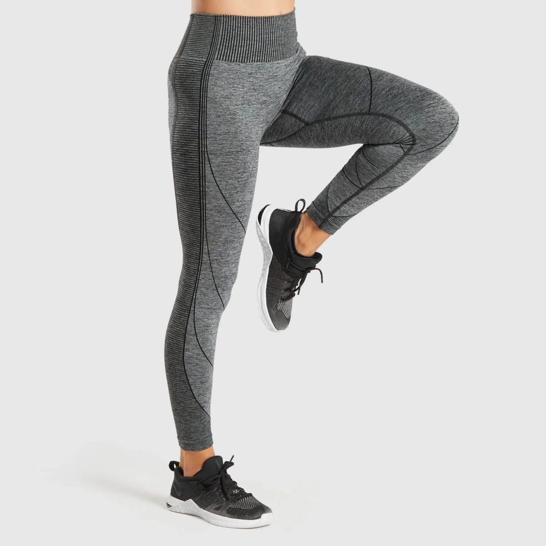 Yoga Leggings for Women: High Waist Tummy Control & Butt Lifting Sports Tights - Allen - Fitness